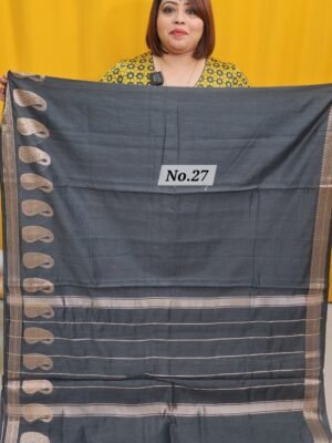 10TH APRIL 2ND LIVE – SEMI TUSSAR SOFT SAREE (NO.27)