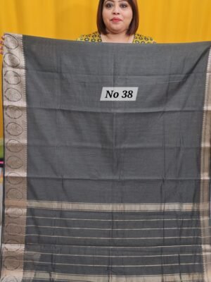 10TH APRIL 2ND LIVE – SEMI TUSSAR SOFT SAREE (NO.38)