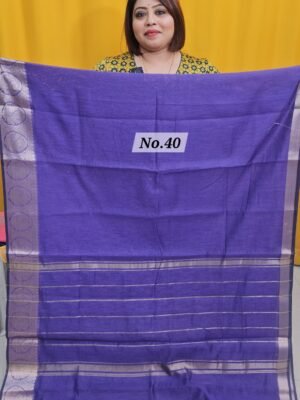 10TH APRIL 2ND LIVE – SEMI TUSSAR SOFT SAREE (NO.40)