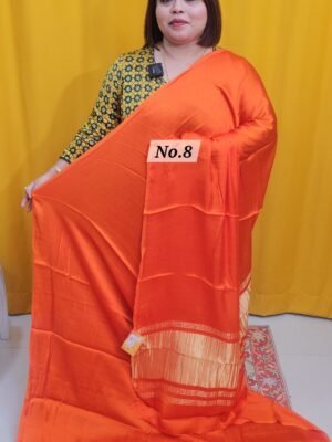 10TH APRIL 2ND LIVE – PURE MODAL LAGDI PATTA SAREE (NO.8)