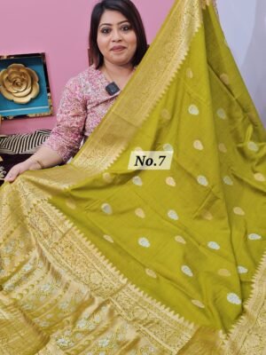 13TH APRIL LIVE - SOFT MATKA SILK SAREE (NO. 7)