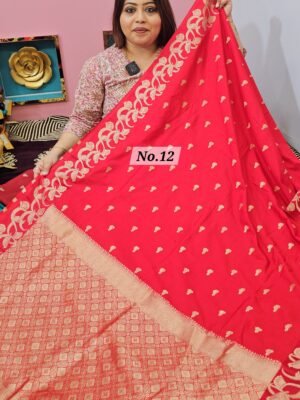 13TH APRIL LIVE - CREPE SILK BANARSI SAREE (NO. 12)