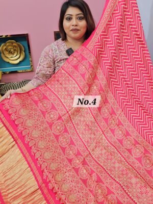 13TH APRIL LIVE - GAZZI MODAL LAGDI PATTA SAREE (NO. 4)