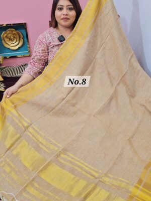 13TH APRIL LIVE - PURE BENGAL HANDLOOM SAREE (NO. 8)