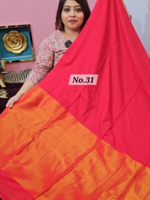 13TH APRIL LIVE - PURE BENGAL HANDLOOM SAREE (NO. 31)