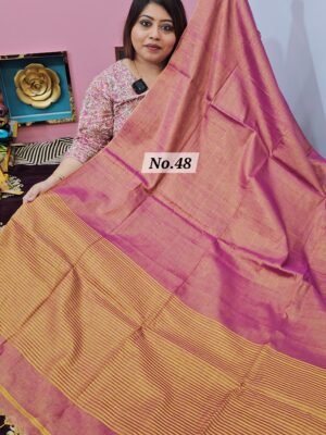 13TH APRIL LIVE - PURE BENGAL HANDLOOM SAREE (NO. 48)