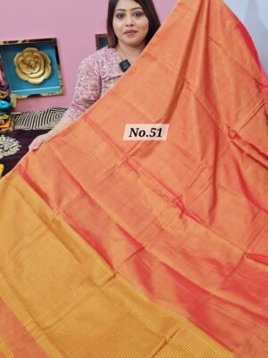 13TH APRIL LIVE - PURE BENGAL HANDLOOM SAREE (NO. 51)