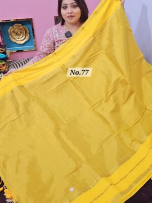13TH APRIL LIVE - PURE BENGAL HANDLOOM SAREE (NO. 77)