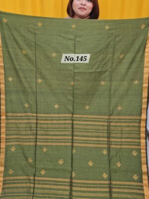 12TH APRIL LIVE - PURE BENGAL HANDLOOM SAREE (NO. 145)