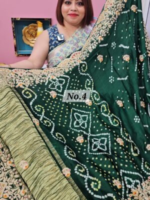 15TH APRIL LIVE -  HANDWORK PREMIUM SAREE (NO.4)