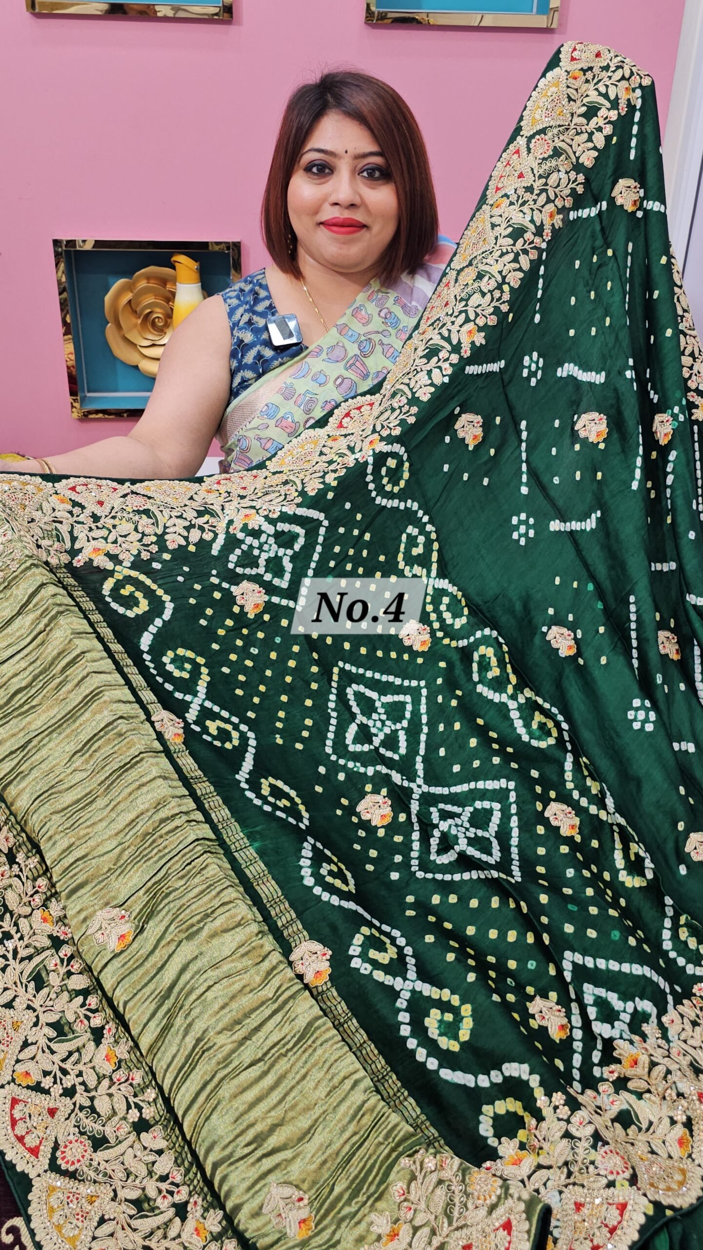 15TH APRIL LIVE - HANDWORK PREMIUM SAREE (NO.4)