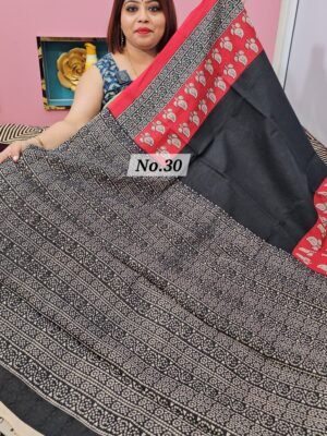 15TH APRIL LIVE - PURE MAL MAL SAREE (NO.30)