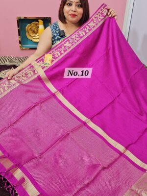 15TH APRIL LIVE - TUSSAR MATKA SAREE (NO.10)