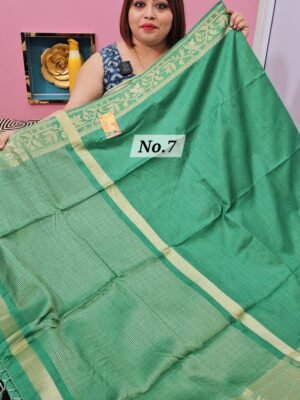 15TH APRIL LIVE - TUSSAR MATKA SAREE (NO.7)