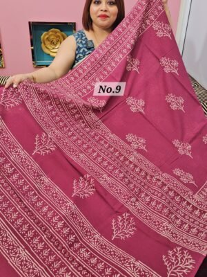 13TH APRIL 2NDLIVE - PURE MAL MAL SAREE (NO. 9)