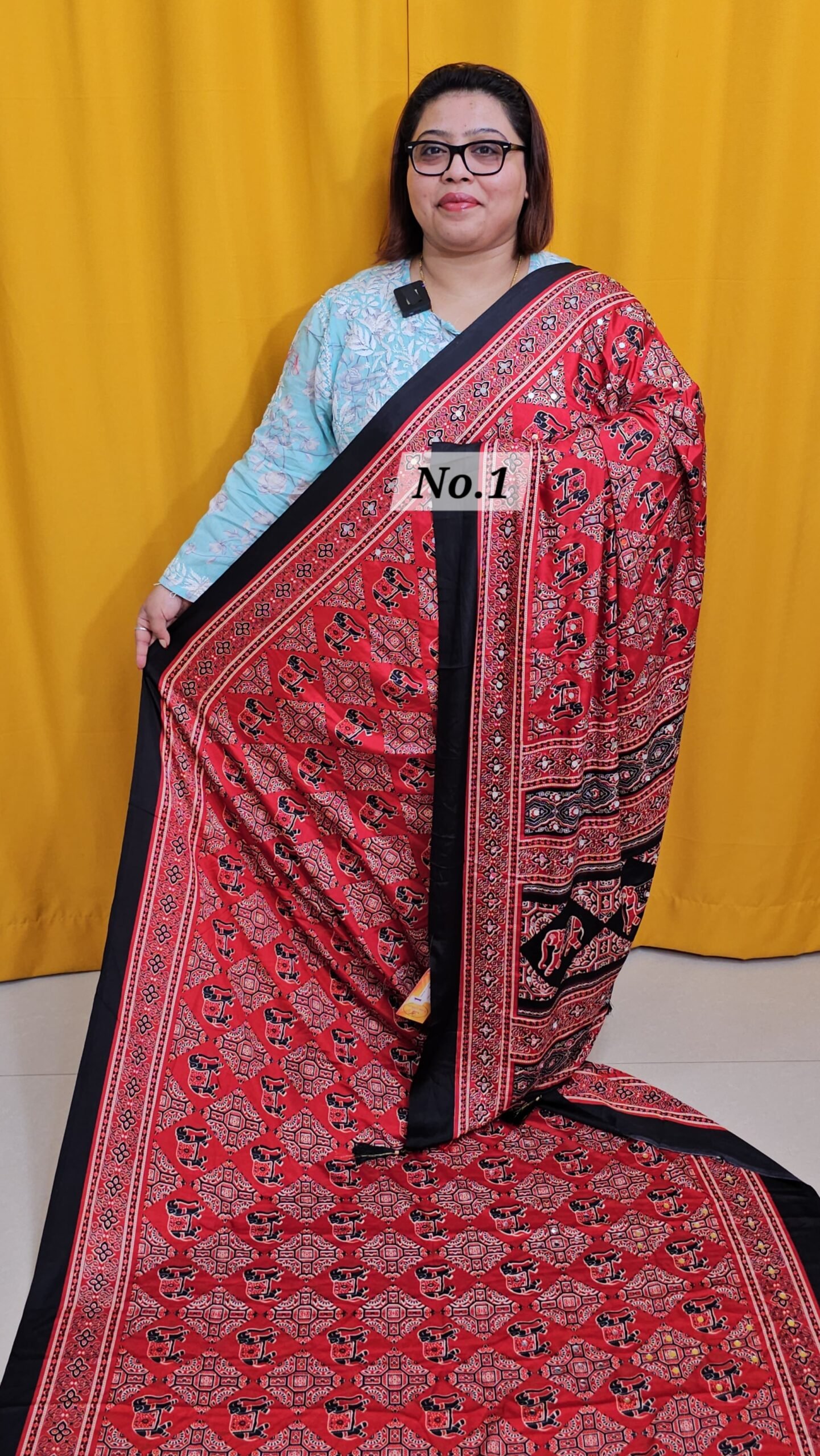 PREMIUM MIRROR CREPE MODAL SAREE (NO. 1)