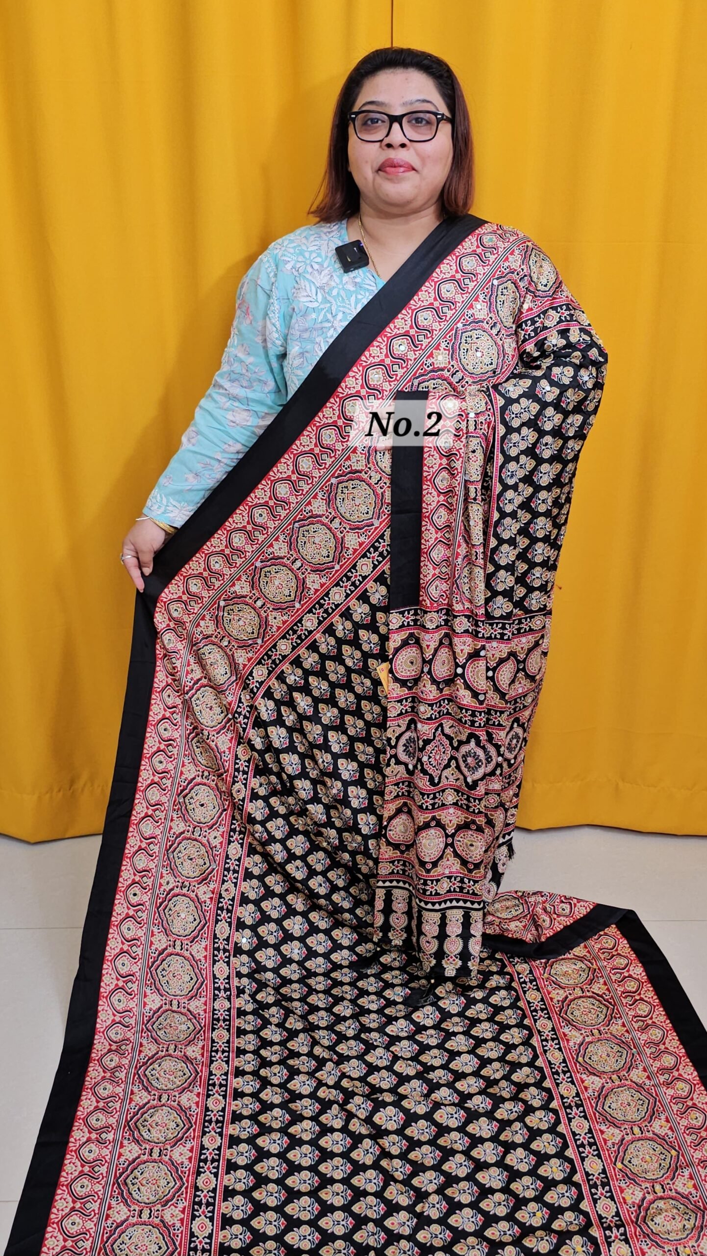 PREMIUM MIRROR CREPE MODAL SAREE (NO. 2)