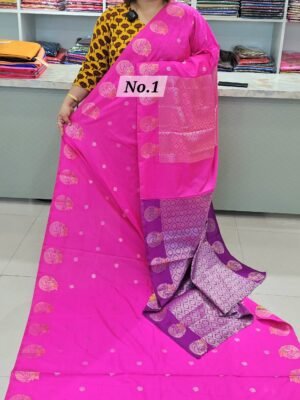 14TH APRIL LIVE - BANARAS SOFT SILK SAREE (NO.1)