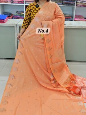 14TH APRIL LIVE - BANARAS SOFT SILK SAREE (NO.4)