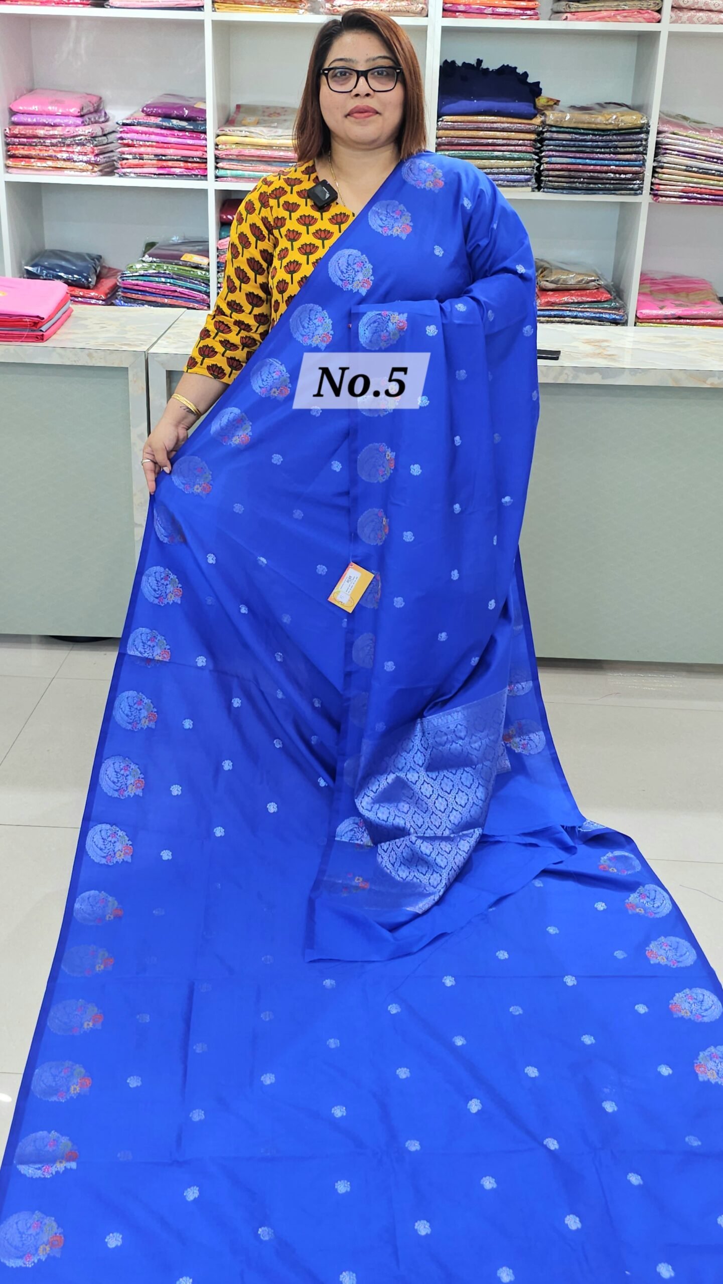 14TH APRIL LIVE - BANARAS SOFT SILK SAREE (NO.5)
