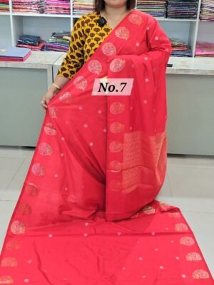 14TH APRIL LIVE - BANARAS SOFT SILK SAREE (NO.7)