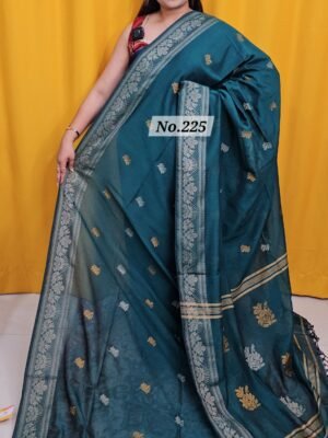 15TH APRIL 2NDLIVE - PURE BENGAL HANDLOOM SAREE (NO.225)