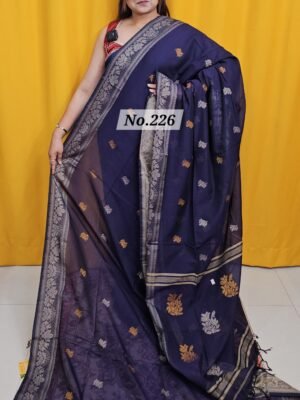 15TH APRIL 2NDLIVE - PURE BENGAL HANDLOOM SAREE (NO.226)