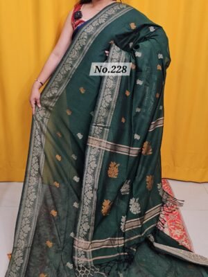 15TH APRIL 2NDLIVE - PURE BENGAL HANDLOOM SAREE (NO.228)