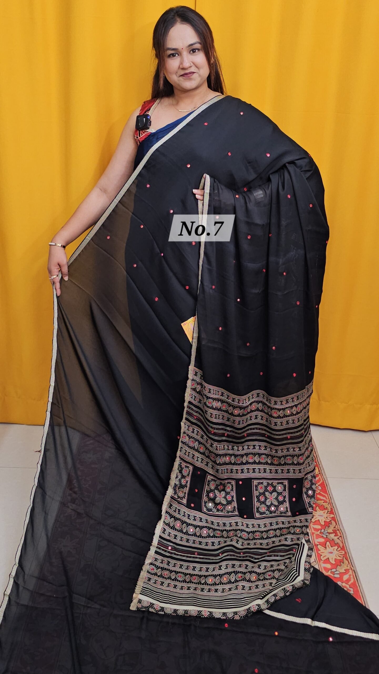 15TH APRIL 2NDLIVE - CREPE SILK SAREE (NO.7)