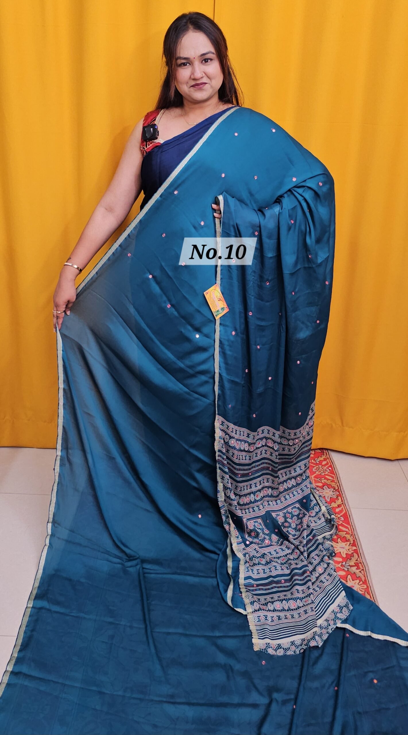 15TH APRIL 2NDLIVE - CREPE SILK SAREE (NO.10)