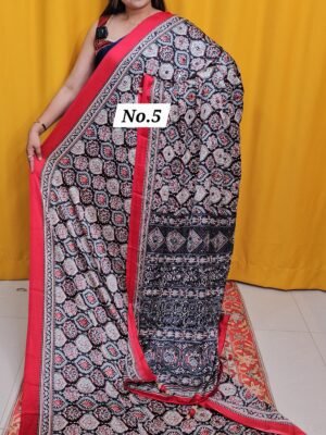 17TH APRIL LIVE - MIRROR CREPE MODAL SAREE (NO.5)