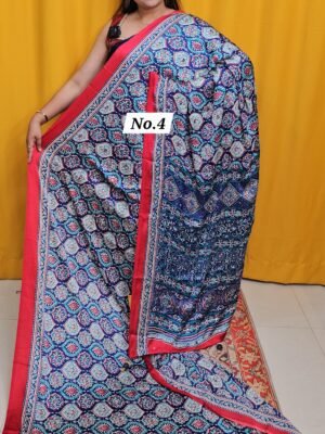 17TH APRIL LIVE - MIRROR CREPE MODAL SAREE (NO.4)