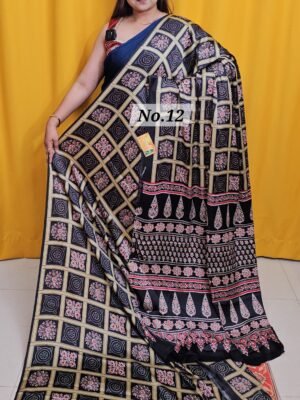 17TH APRIL LIVE - CREPE SILK SAREE (NO.12)