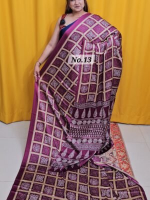 17TH APRIL LIVE - CREPE SILK SAREE (NO.13)