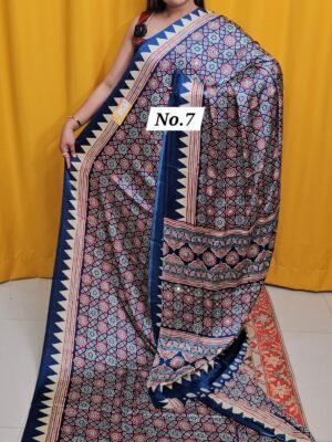 18TH APRIL LIVE - MIRROR CREPE MODAL SAREE (NO.7)