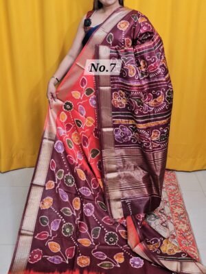 20TH APRIL 2NDLIVE - BATIQ MAHESHWARI SILK SAREE (NO.7)