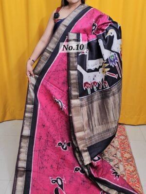 20TH APRIL 2NDLIVE - BATIQ MAHESHWARI SILK SAREE (NO.10)
