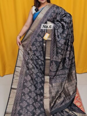 20TH APRIL 2NDLIVE - HANDBLOCK MAHESHWARI SILK SAREE (NO.6)