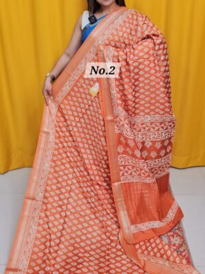 16TH APRIL 2NDLIVE - MODAL MASLIN SILK SAREE (NO.2)