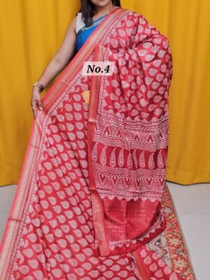 16TH APRIL 2NDLIVE - MODAL MASLIN SILK SAREE (NO.4)