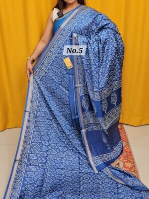 16TH APRIL 2NDLIVE - MODAL MASLIN SILK SAREE (NO.5)