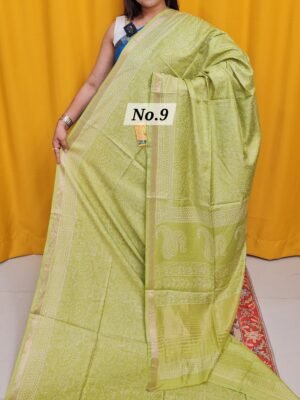 16TH APRIL 2NDLIVE - MODAL MASLIN SILK SAREE (NO.9)