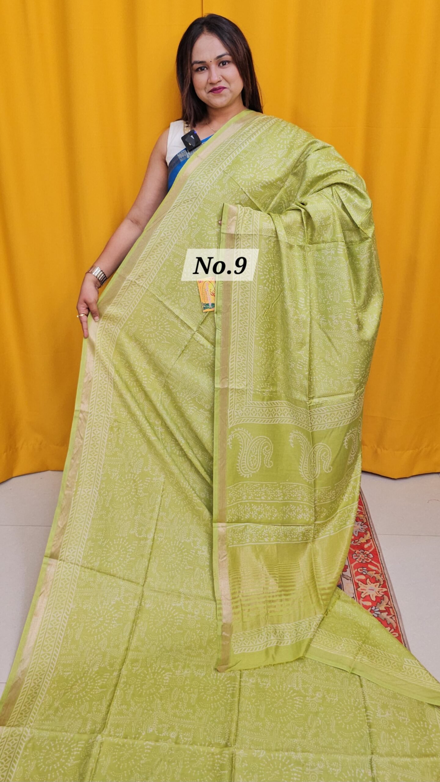 16TH APRIL 2NDLIVE - MODAL MASLIN SILK SAREE (NO.9)
