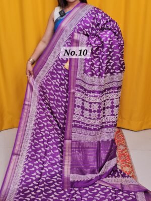 16TH APRIL 2NDLIVE - MODAL MASLIN SILK SAREE (NO.10)