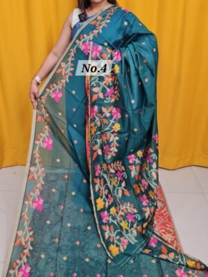 19TH APRIL LIVE - SEMI TUSSAR SOFT SAREE (NO.4)
