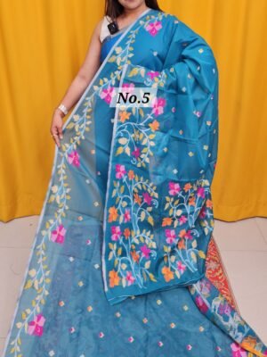19TH APRIL LIVE - SEMI TUSSAR SOFT SAREE (NO.5)