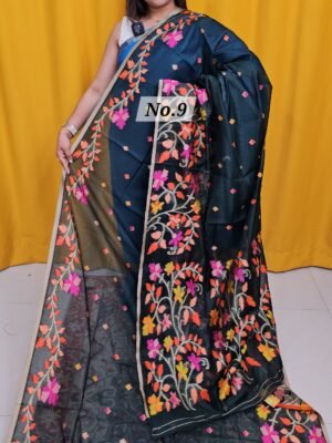 19TH APRIL LIVE - SEMI TUSSAR SOFT SAREE (NO.9)