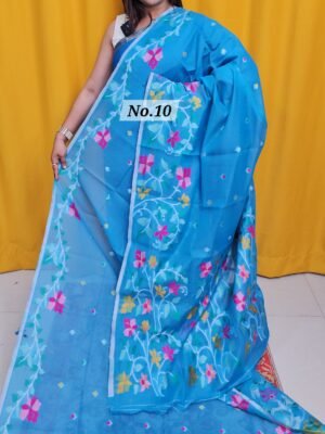 19TH APRIL LIVE - SEMI TUSSAR SOFT SAREE (NO.10)