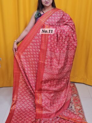21ST APRIL 2NDLIVE - HANDBLOCK MAHESWARI SILK SAREE (NO.11)