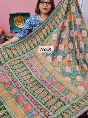21ST APRIL LIVE - HANDWORK PREMIUM SAREE (NO.8)